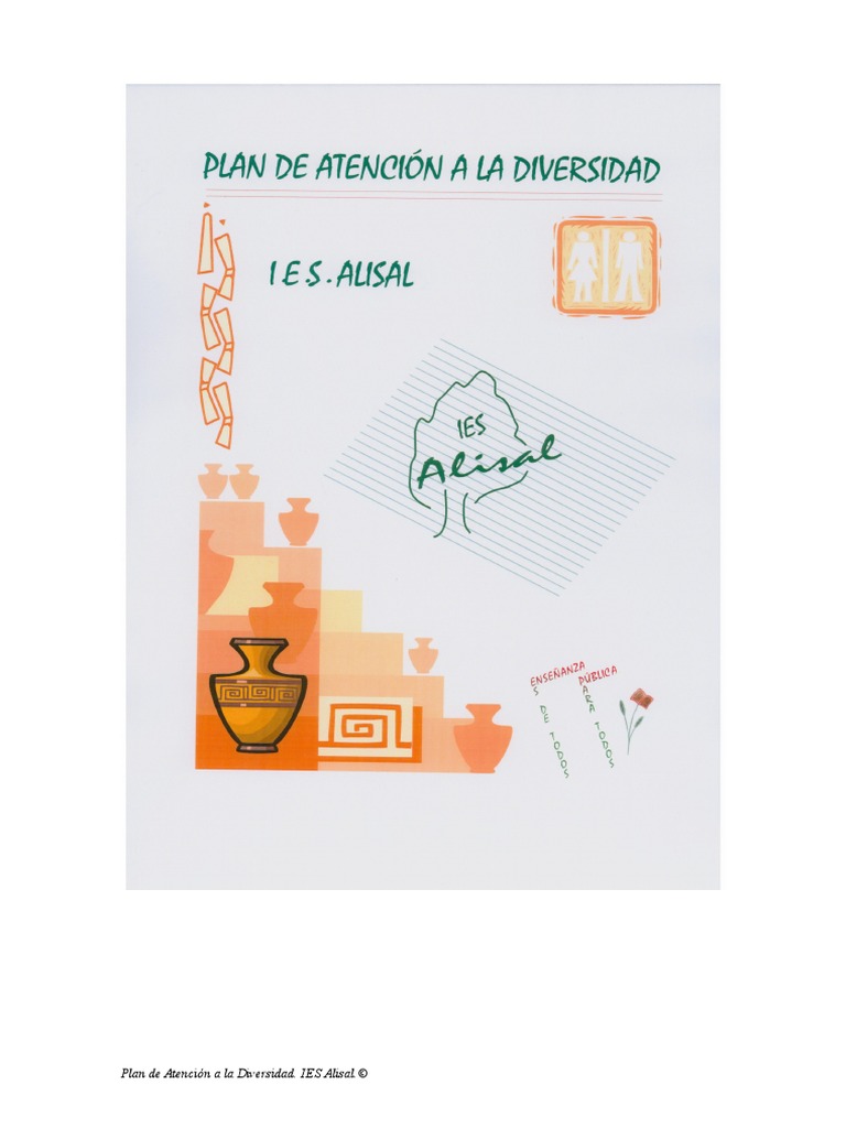 Plan de Atención A La Diversidad | PDF | Educación Secundaria | Evaluación