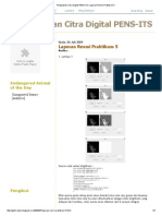 Pengolahan Citra Digital PENS-ITS - Laporan Resmi Praktikum 5