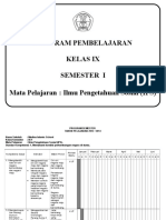 Kelas IX - Semester 1