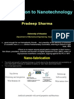 Introduction To Nanotechnology: Pradeep Sharma