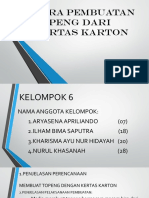 Cara Pembuatan Topeng Dari Kertas Karton