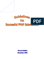 PPAP Guidelines