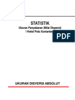 Materi Pertemuan 6 Ukuran Penyebaran PDF