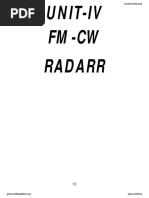 Radar Systems - Unit-4 PDF