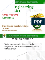 Engineering Mechanics Force Vectors Lecture 1