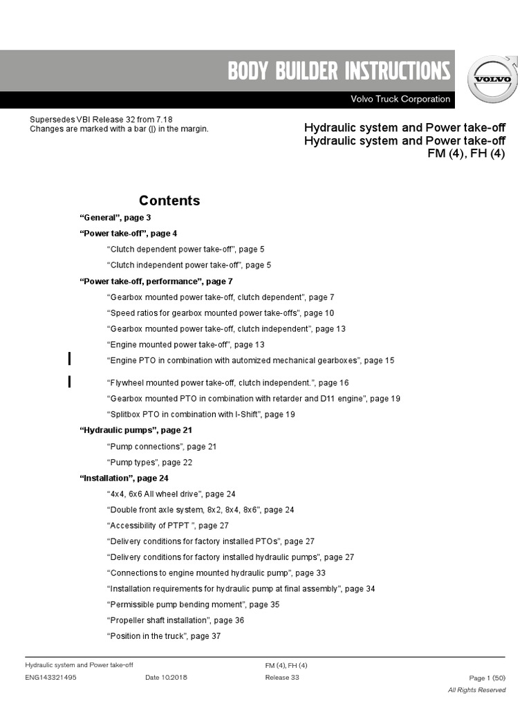 Pto | PDF | Transmission (Mechanics) | Clutch