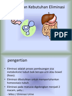 Konsep Dasar Pemenuhan Kebutuhan Eliminasi Fecal