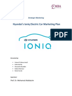 Hyundai Ioniq Marketing Plan
