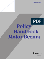 Car Insurance Policy Handbook