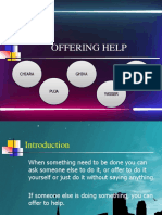 Offering Help