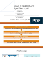 Farmakologi Klinis Obat Anti Nyeri Neuropati