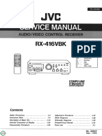 JVC RX 416 VBK Service Manual