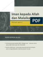 Iman Kepada Allah Dan Malaikatt Blok 1