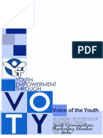 Voice of The Youth Network Final BluePrint Vision 2020
