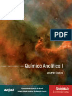 Livro Química Analítica I - Josimar Ribeiro PDF