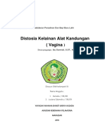 Distosia Kelainan Alat Kandungan (Vagina)