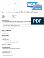 Contract Accounts Receivable and Payable 2