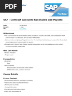 Contract Accounts Receivable and Payable 2