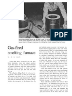 Gas Fired Smelting Furnace