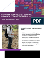 Reducción de La Violencia Contra La Niñez Ante La Migración Irregular. El Caso de Centroamérica y México - María Isabel López - CCFC Nicaragua