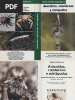 Animales Aracnidos Crustaceos y Miriapodos Blume | PDF