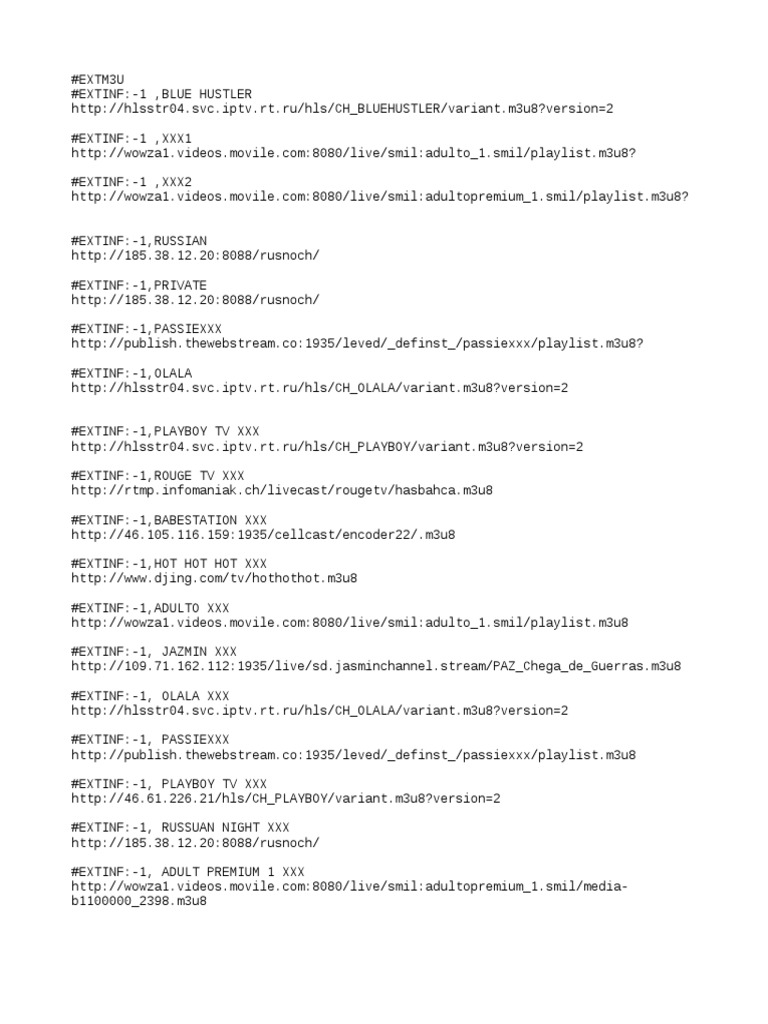 Iptv Sex | PDF | Television Network