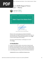 Chapter 2 _ SVM (Support Vector Machine) — Theory – Machine Learning 101 – Medium