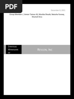 Download Revlon  Case Study by Ameer Taimur Ali SN44012475 doc pdf