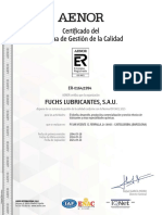 Fuchs Certificados