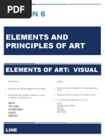 Elements and Principles of Art