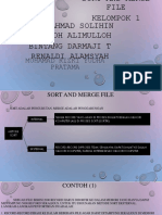 Sort and Merge File
