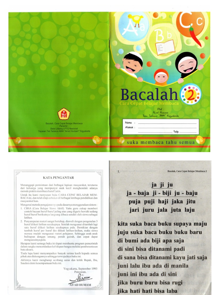Buku Bacalah Jilid 2