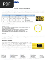 Ficha Técnica - Tubo de Drenagem de Dupla Parede TECpipe SN4 - em vara