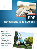 Photographs To Talk About PPT Conversation Topics Dialogs Fun Activities Games P - 34105
