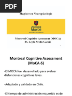 MoCA 8.1 BLIND - Spanish Instructions | PDF | Memoria | Verbo