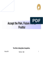 accept the pain