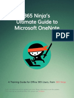 Ninja's Guide To Onenote
