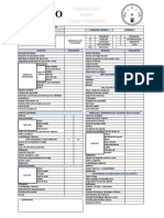 Checklist para Tractocamion