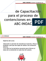 Capacitación Contenciones