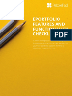 PebblePad Eportfolio Requirements PDF