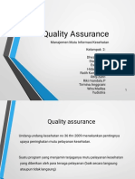 Quality Assurance KLMPK 2 - Pulihkan