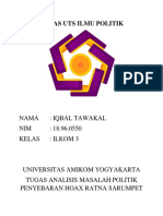 Tugas Uts Ilmu Politik