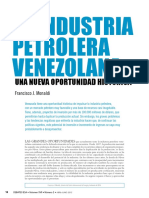 Monaldi, Francisco. La Industria Petrolera Venezolana, Una Oportunidad