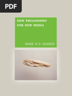 New Philosophy New Media 2004 PDF