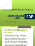 SSI (Small Scale Industries)