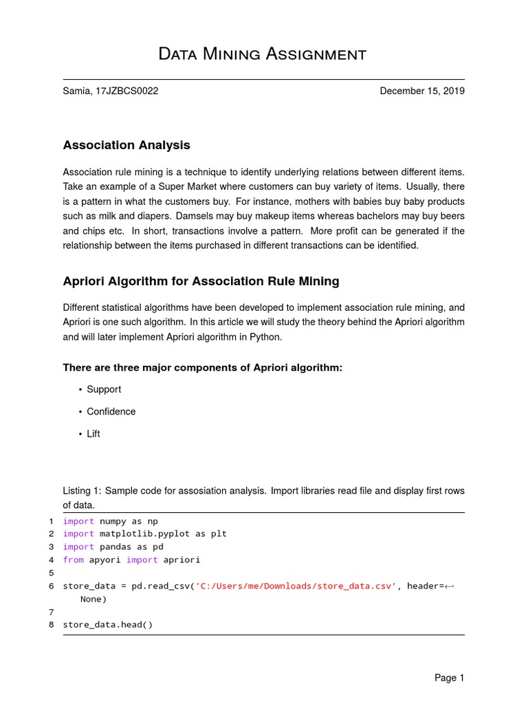 Programming Assignment | PDF | Information Technology Management | Data ...