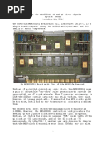 How To Set Up The Motorola MEK6800D1 Clock Generator