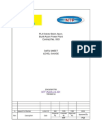 NTF in DS LG 001 Data Sheet Level Gauge