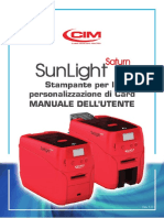 SUNLIGHT SATURN Manual - Installation - ITA