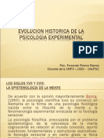 Evolucion Historica de La Psicologia Experimental